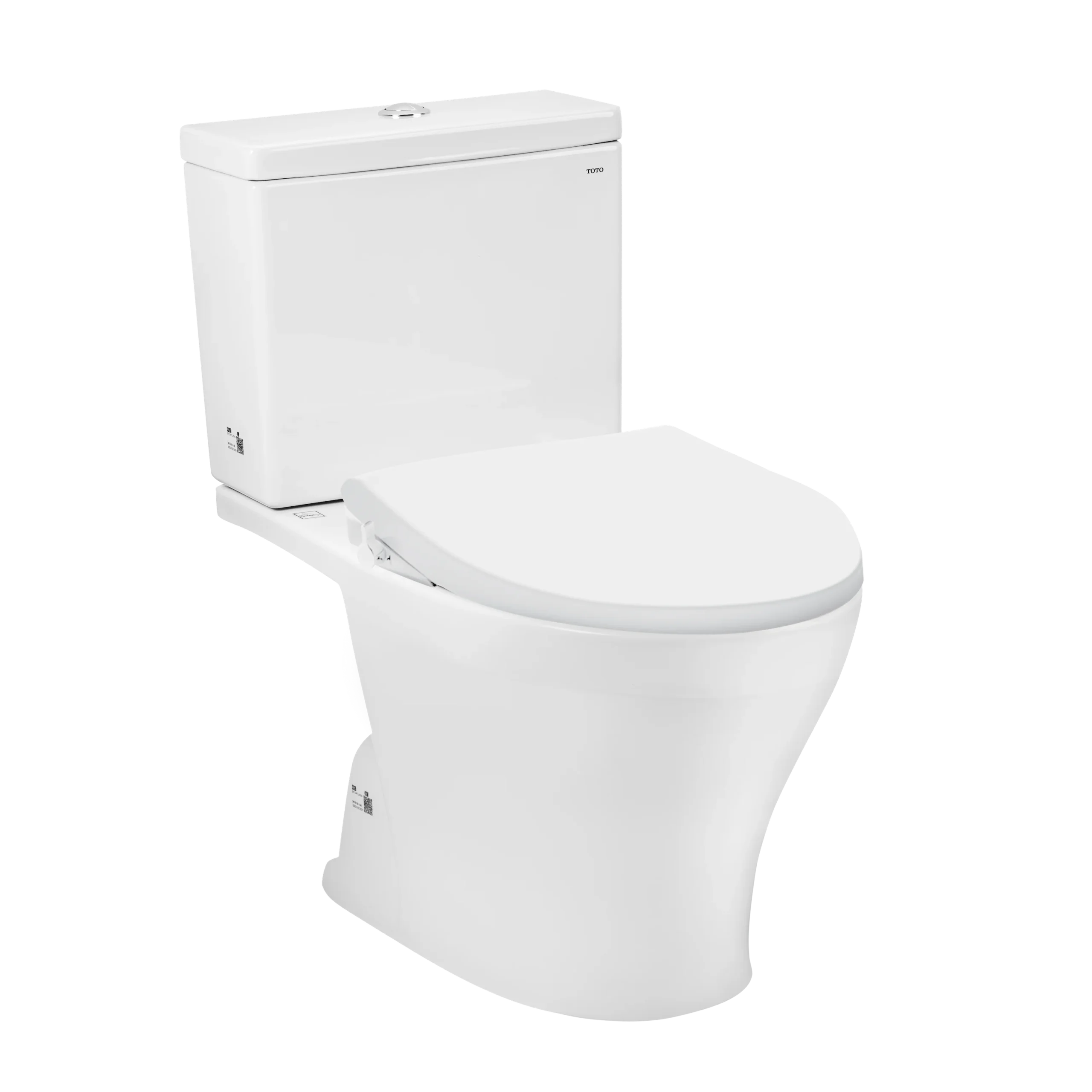 Bàn cầu 2 khối kèm nắp rửa cơ ECOWASHER TCW1211A
