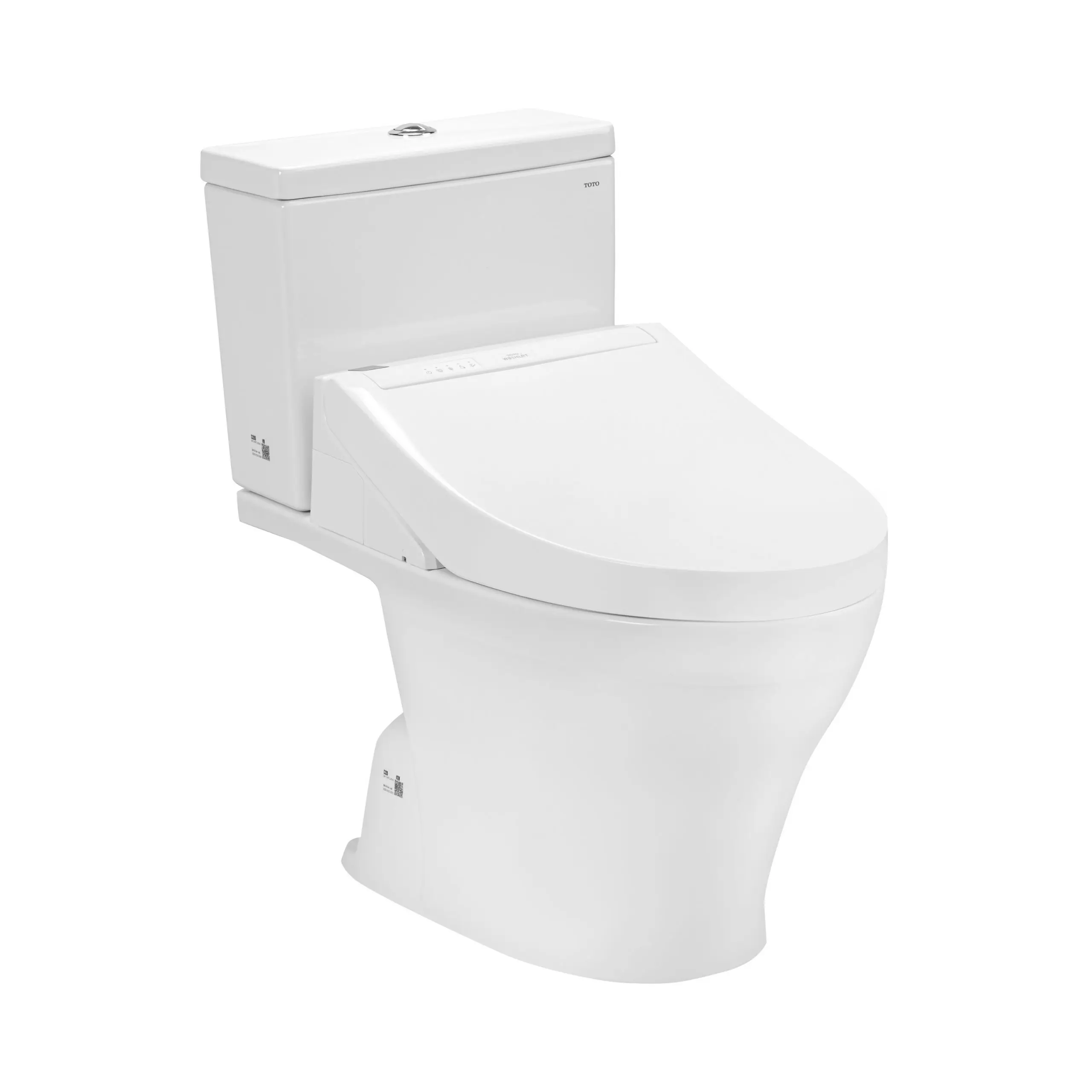 Bàn cầu 2 khối kèm nắp rửa điện tử WASHLET dòng C5 TCF24410AAA