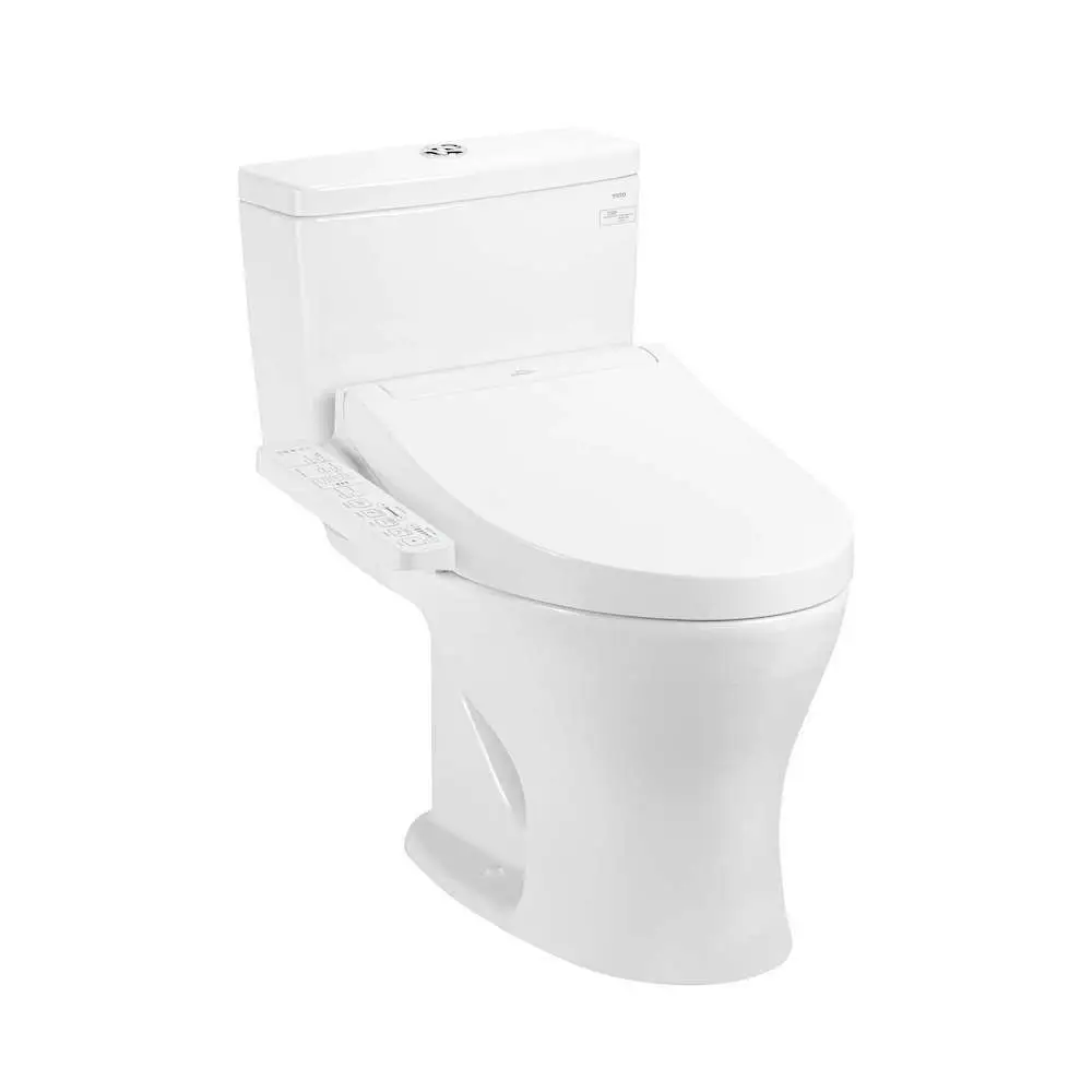 Bàn cầu 2 khối kèm nắp rửa điện tử WASHLET dòng C2