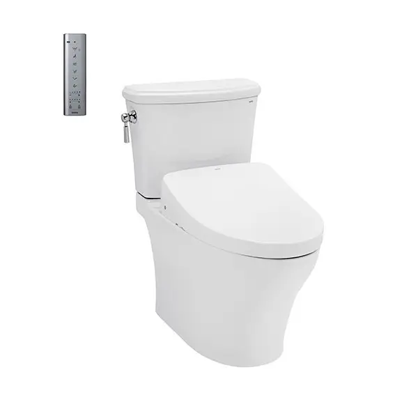 Bàn cầu 2 khối kèm nắp rửa điện tử WASHLET dòng S7