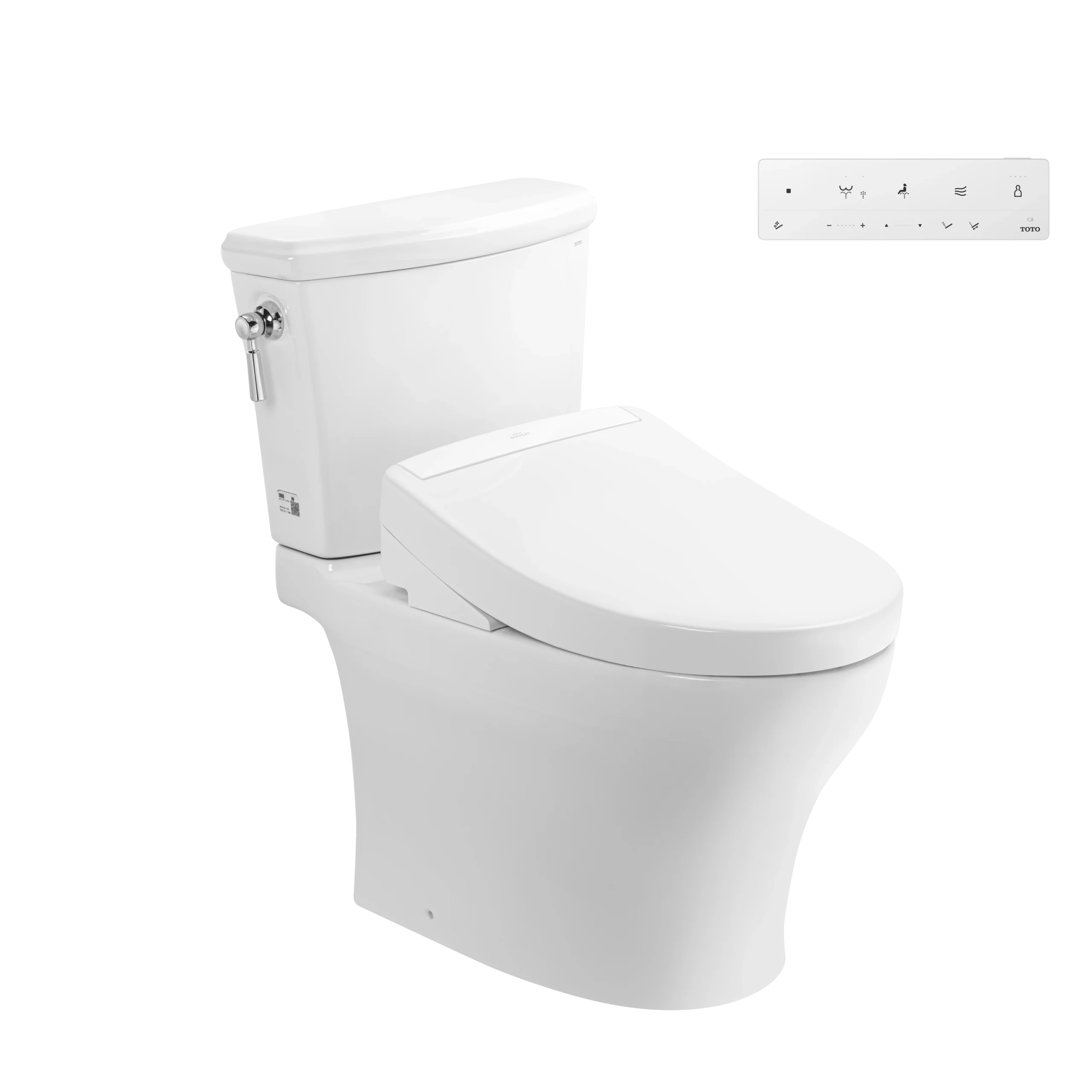Bàn cầu 2 khối kèm nắp rửa điện tử WASHLET dòng S5 – TCF34461GAA