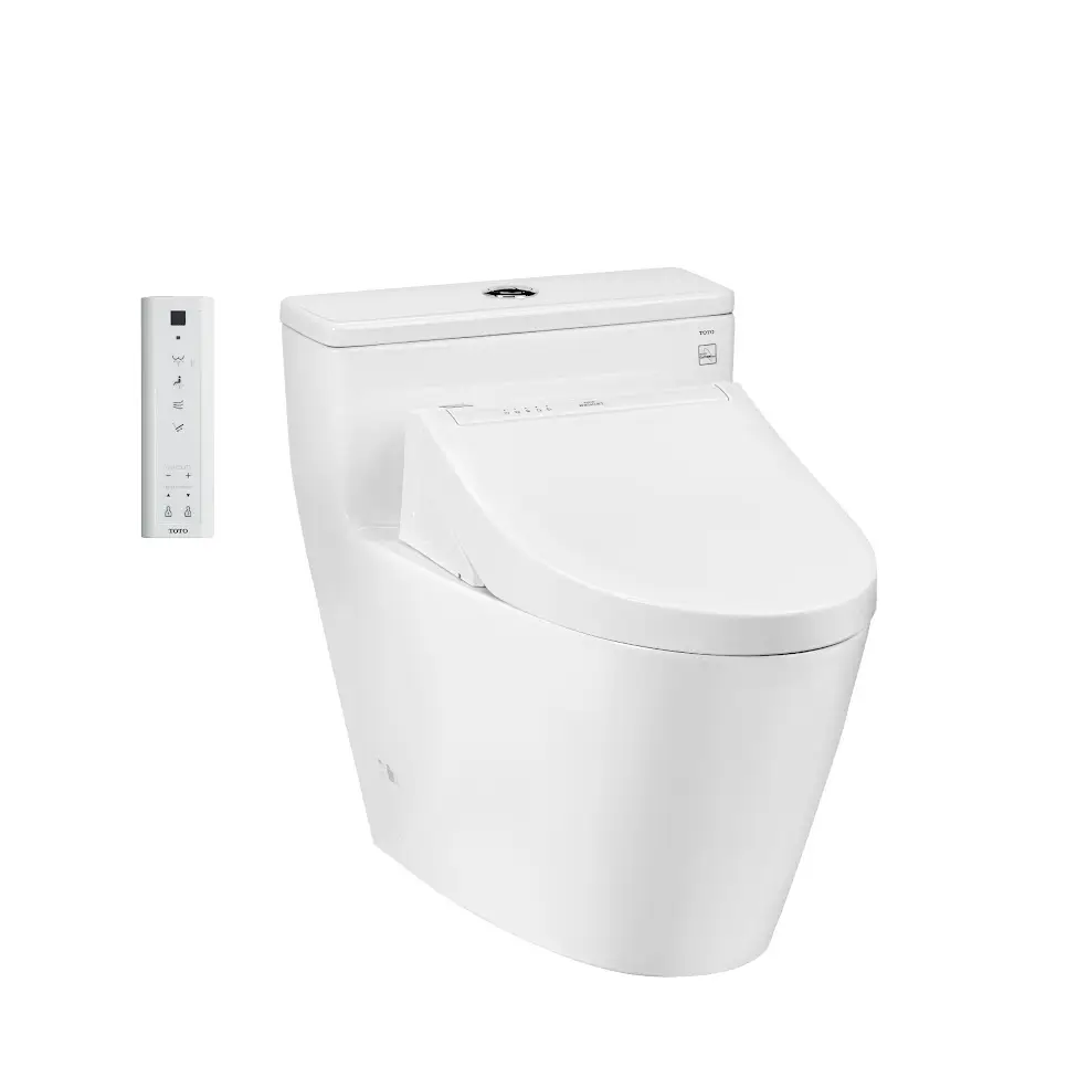 Bàn cầu 1 khối kèm nắp rửa điện tử WASHLET dòng C5 TCF24460AAA