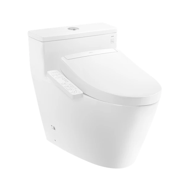Bàn cầu 1 khối kèm nắp rửa điện tử WASHLET dòng S2 – TCF33461AA