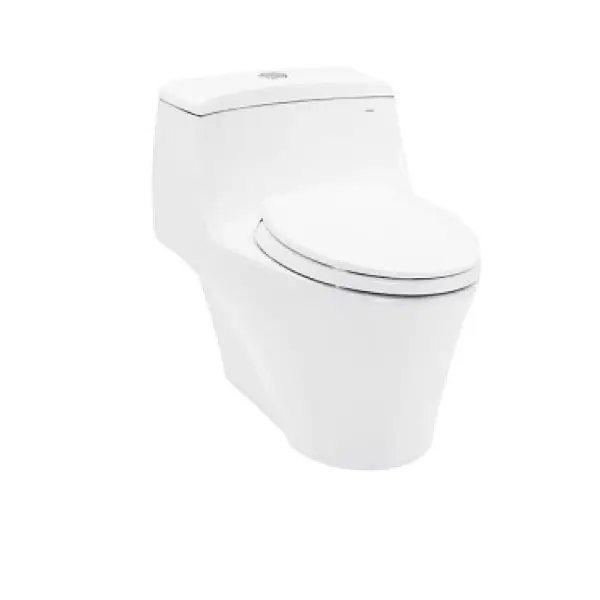 Bàn cầu 1 khối kèm nắp đóng êm TC393VS