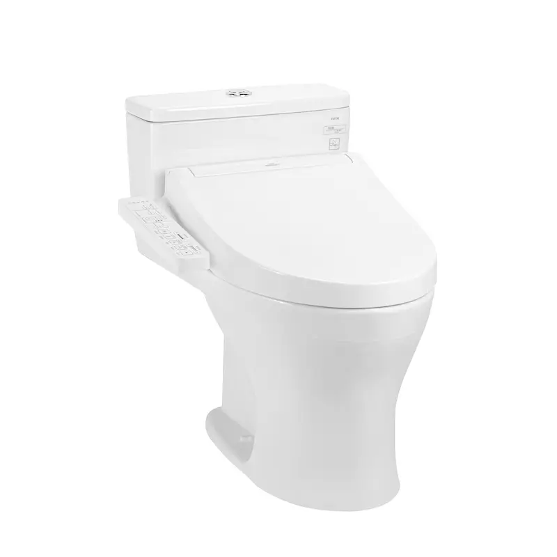 Bàn cầu 1 khối kèm nắp rửa điện tử WASHLET dòng C2