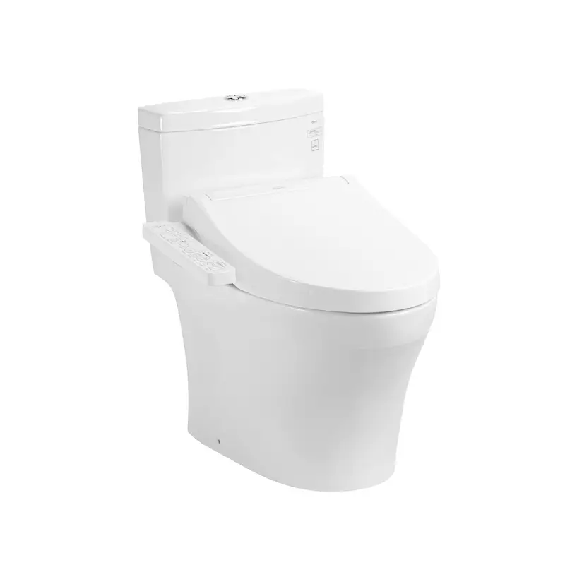 Bàn cầu 1 khối kèm nắp rửa điện tử WASHLET dòng C2