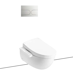 Bàn cầu treo tường kèm nắp rửa điện tử WASHLET dòng S2 – TCF33461GAA