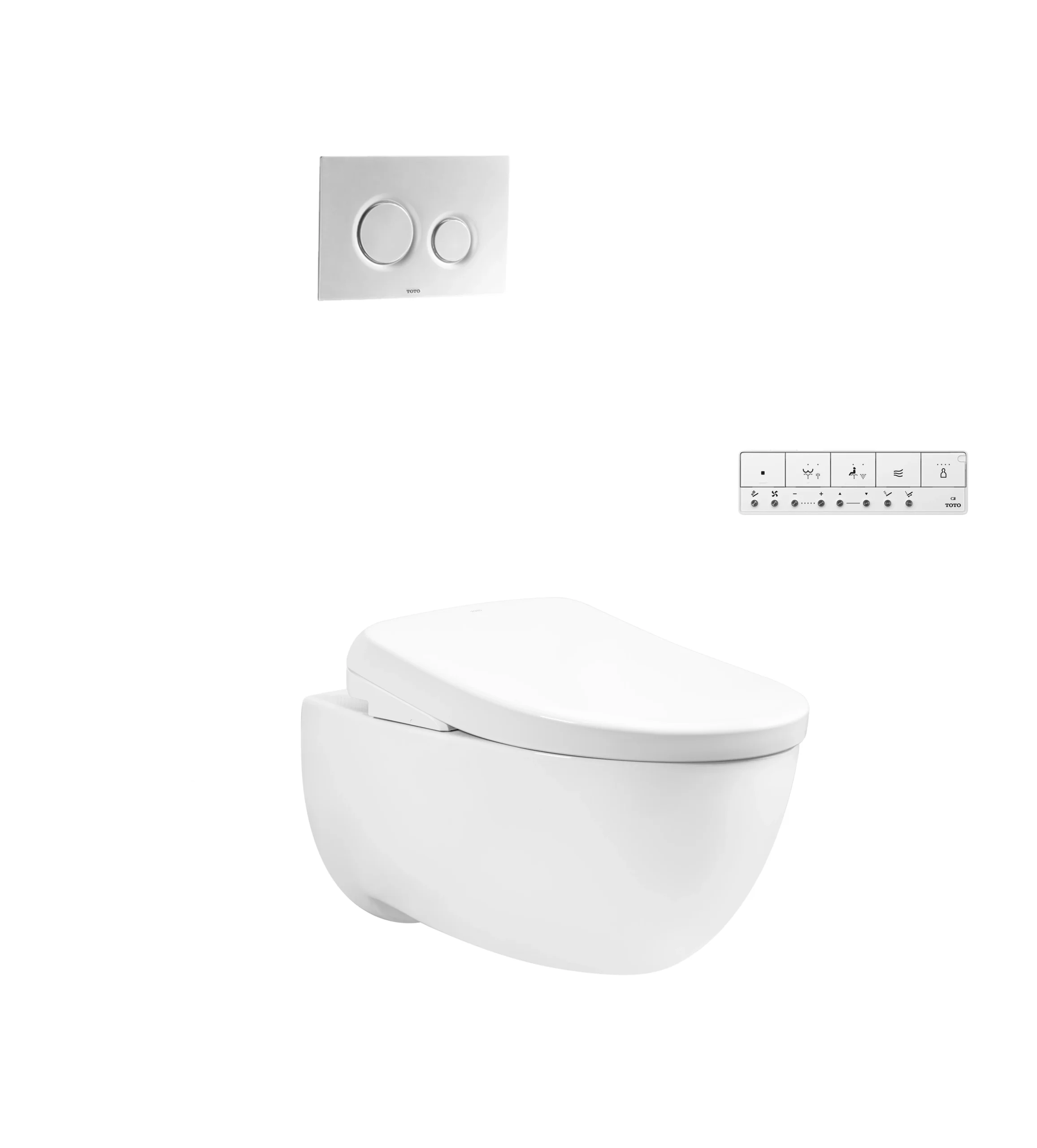 Bàn cầu treo tường kết hợp nắp rửa điện tử WASHLET dòng S7 – TCF47360GAA