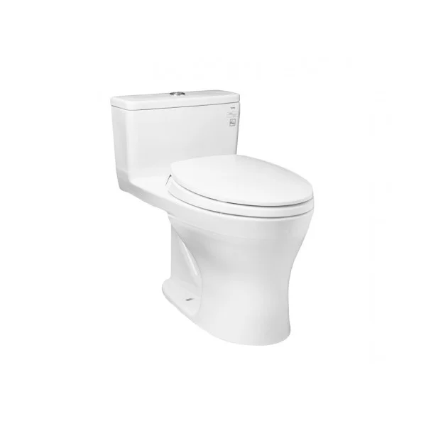 Bồn cầu 1 khối MS855DT2XW kèm nắp đóng êm TC393VS