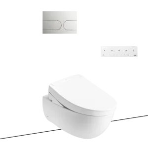 Bàn cầu treo tường kèm nắp rửa điện tử WASHLET dòng S5 – TCF34461GAA